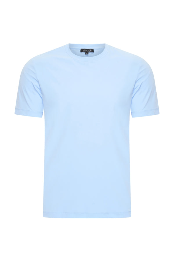 T-shirt – Korte Mouw | Mi Piace – Model RM202009 Light BLue