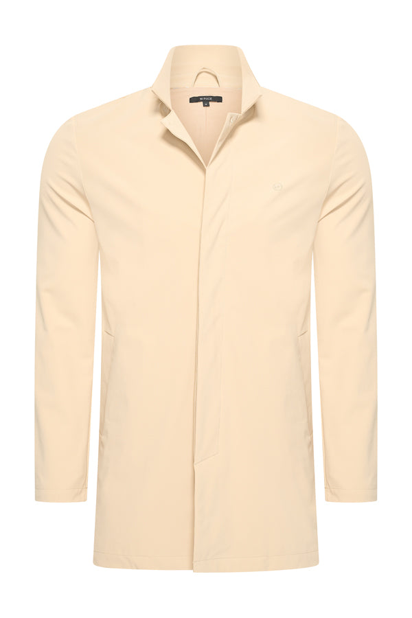 Men Travel Coat | Mi Piace | RM202048 Sand