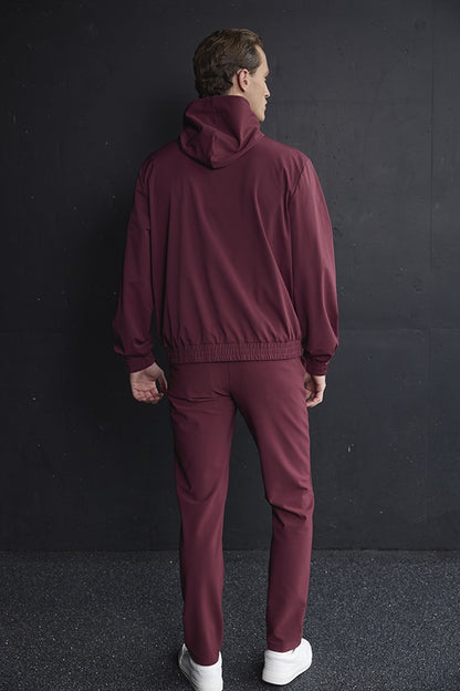 Hooded Jacket – Mi Piace – Men - RM202034 Burgundy