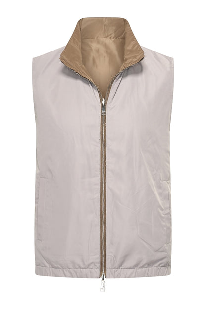 Gilet Tech Reversible | Mi Piace - Men - RM202040 Taup | Light Grey