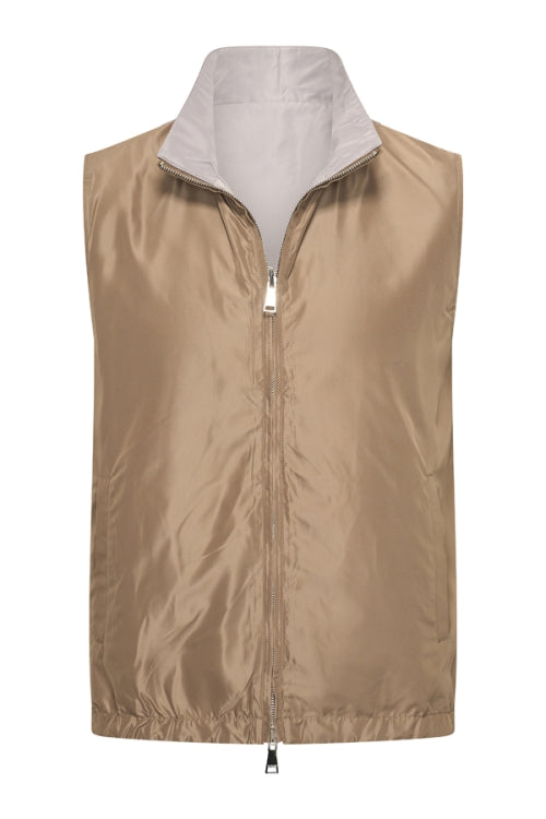 Gilet Tech Reversible | Mi Piace - Men - RM202040 Taup | Light Grey