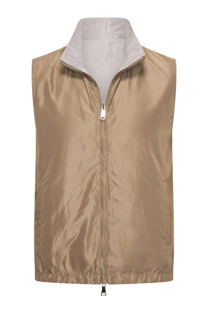 Gilet Tech Reversible | Mi Piace - Men - RM202040 Taup | Light Grey