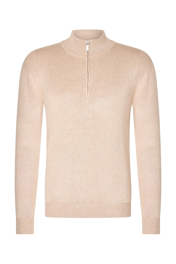 Mi Piace - Men Pullover - RM202017 | Zip | Burgundy