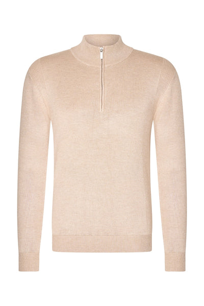 Mi Piace - Men Pullover - RM202017 | Zip | Burgundy