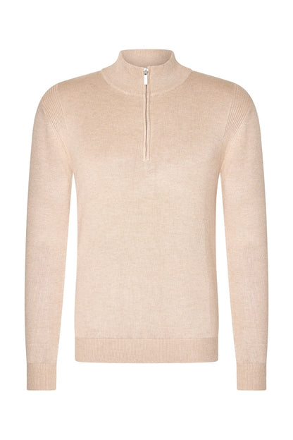 Mi Piace - Men Pullover - RM202017 | Zip | Burgundy