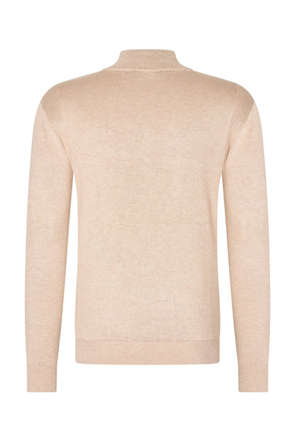 Mi Piace - Men Pullover - RM202017 | Zip | Burgundy