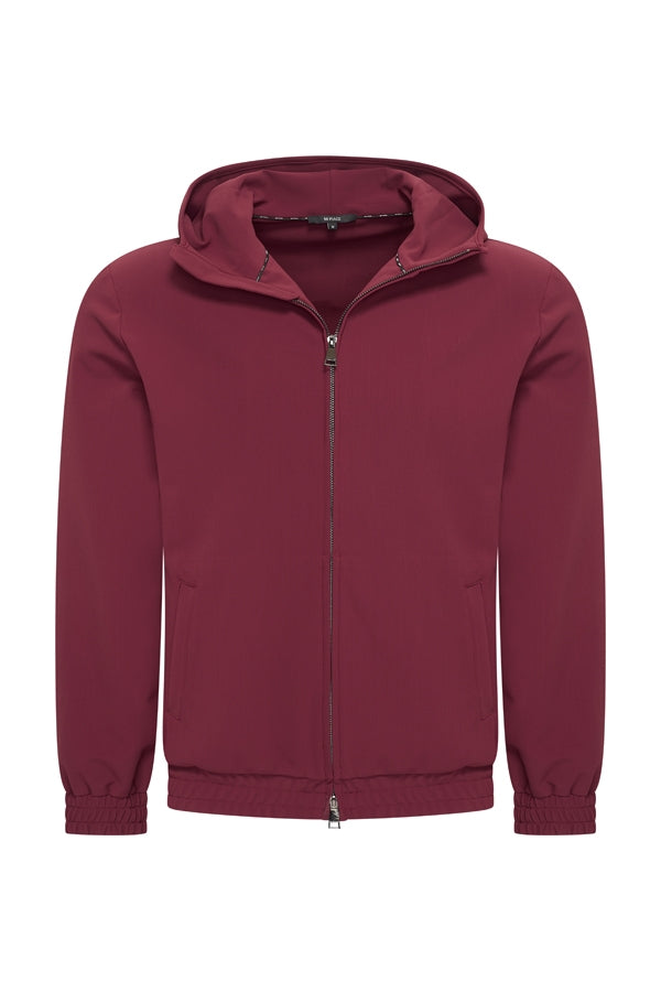 Hooded Jacket – Mi Piace – Men - RM202034 Burgundy