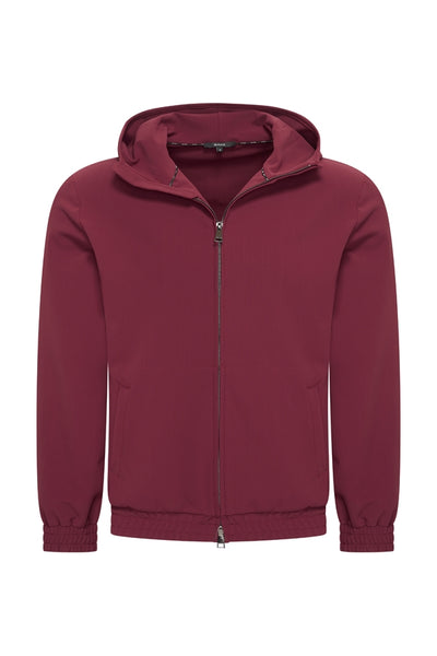 Hooded Jacket – Mi Piace – Men - RM202034 Burgundy