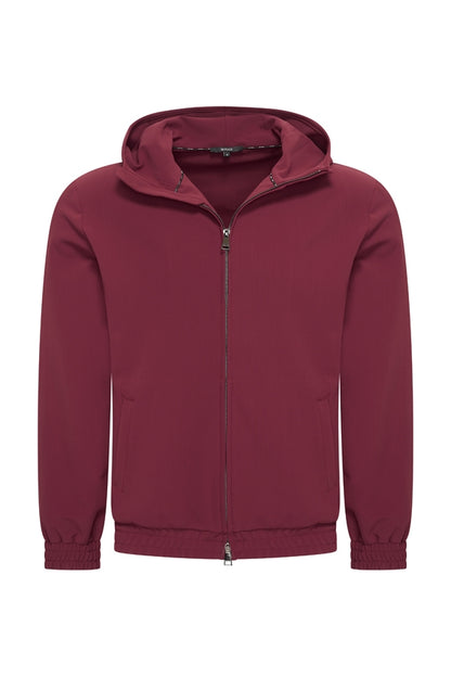 Hooded Jacket – Mi Piace – Men - RM202034 Burgundy
