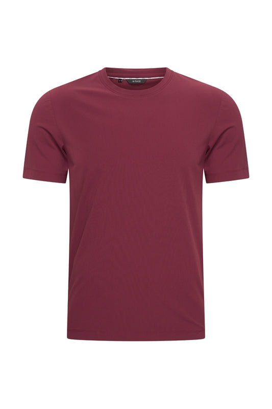 T-shirt – Korte Mouw | Mi Piace – Model RM202009 Burgundy