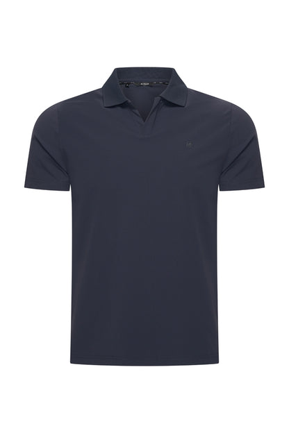Polo V Neck Shirt – Mi Piace | Men RM202032 Dark Blue