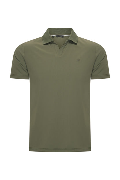 Polo V Neck Shirt – Mi Piace | Men RM202032 Deep Depth