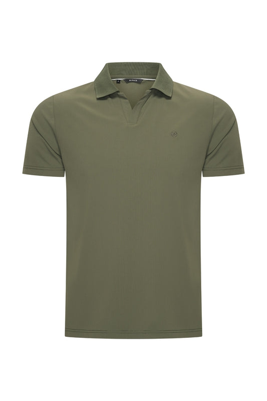 Polo V Neck Shirt – Mi Piace | Men RM202032 Deep Depth