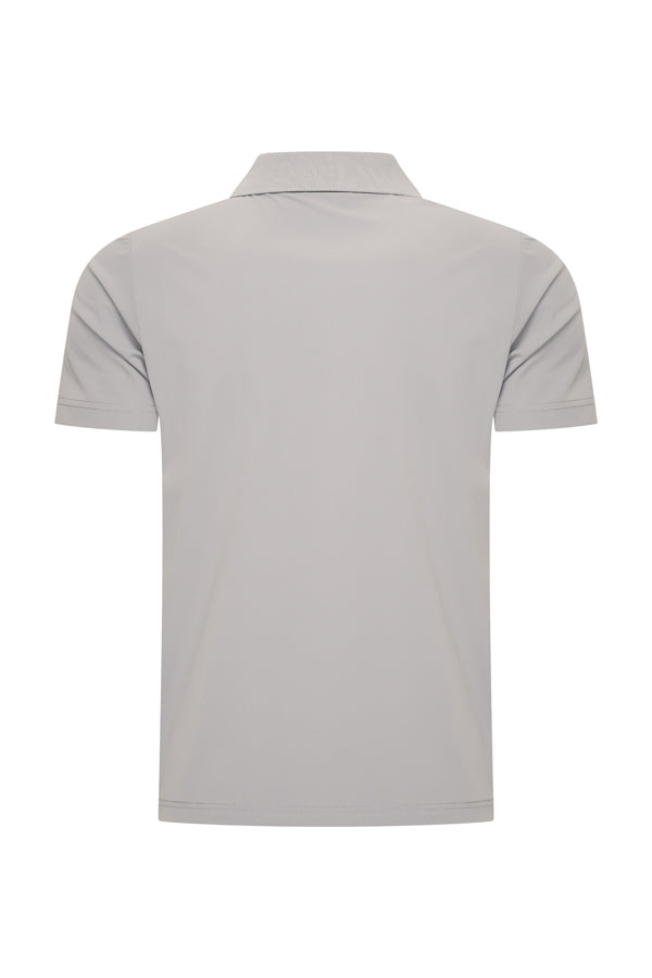 Polo V Neck Shirt – Mi Piace | Men RM202032 Elephant Grey