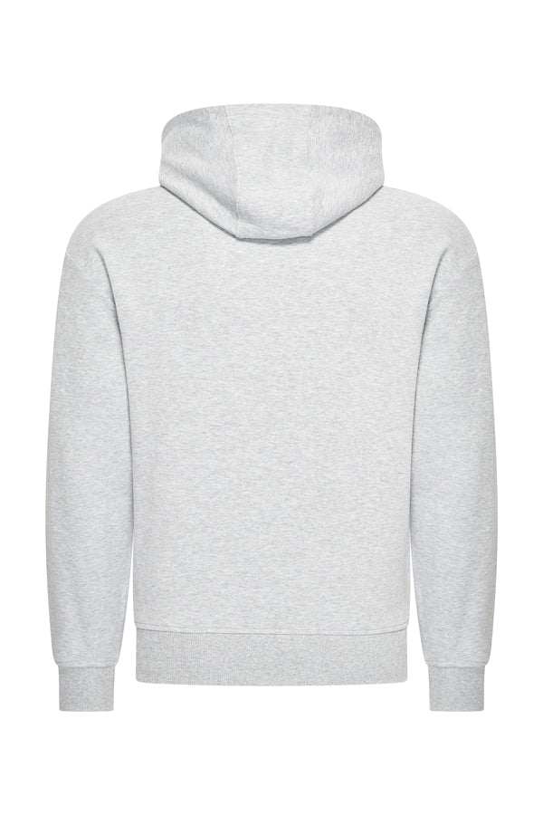 Men Hoodie – Mi Piace – RM202044 Grey Melange
