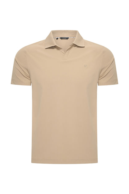 Polo V Neck Shirt – Mi Piace | Men RM202032 Latte