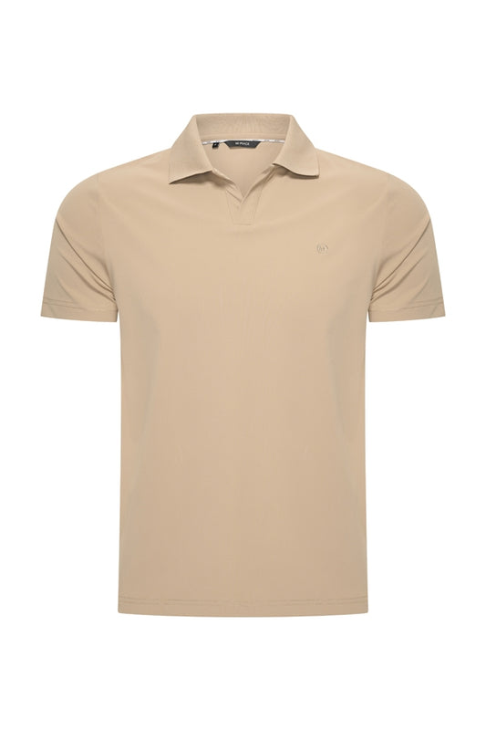 Polo V Neck Shirt – Mi Piace | Men RM202032 Latte