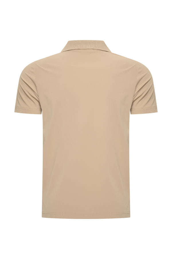 Polo V Neck Shirt – Mi Piace | Men RM202032 Latte