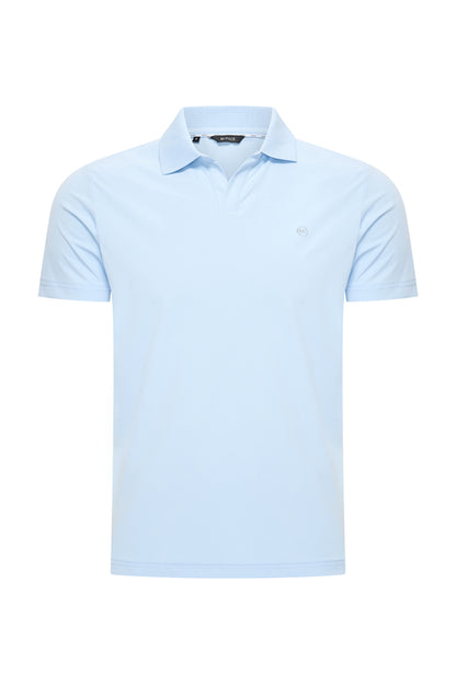 Polo V Neck Shirt – Mi Piace | Men RM202032 Light Blue