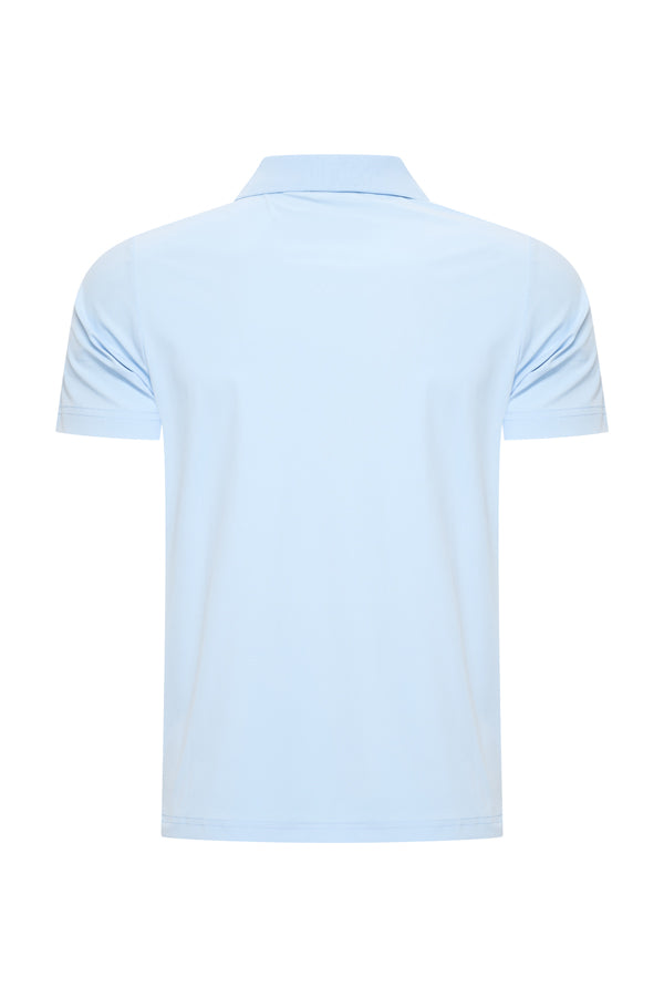 Polo V Neck Shirt – Mi Piace | Men RM202032 Light Blue