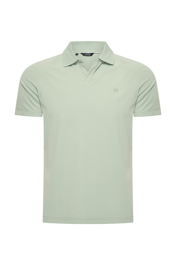 Polo V Neck Shirt – Mi Piace | Men RM202032 Lilypad
