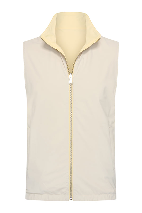Gilet Reversible | Mi Piace – RM202061 | Pastel Yellow / Kit