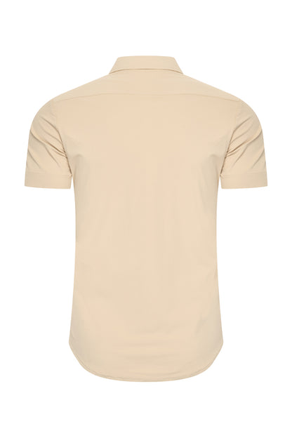 Shirt Korte Mouw  – Mi Piace – Men-  RM202022 Sand