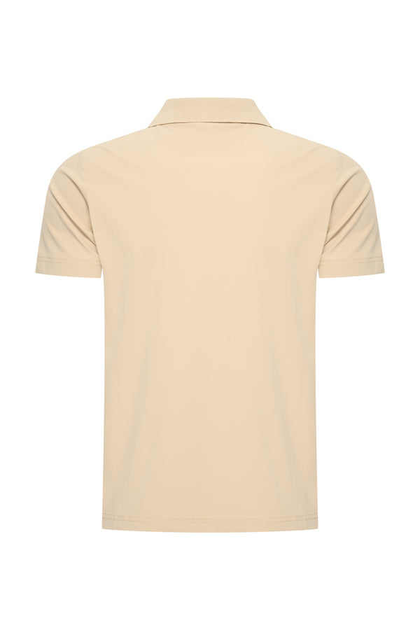 Polo V Neck Shirt – Mi Piace | Men RM202032 Sand