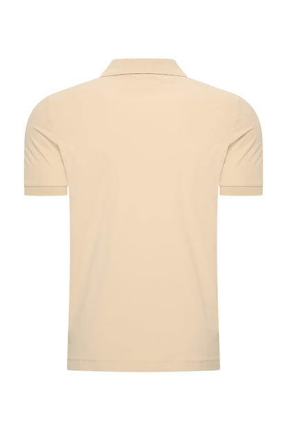 Polo Shirt | Zip– Mi Piace – Men - RM202047 Sand