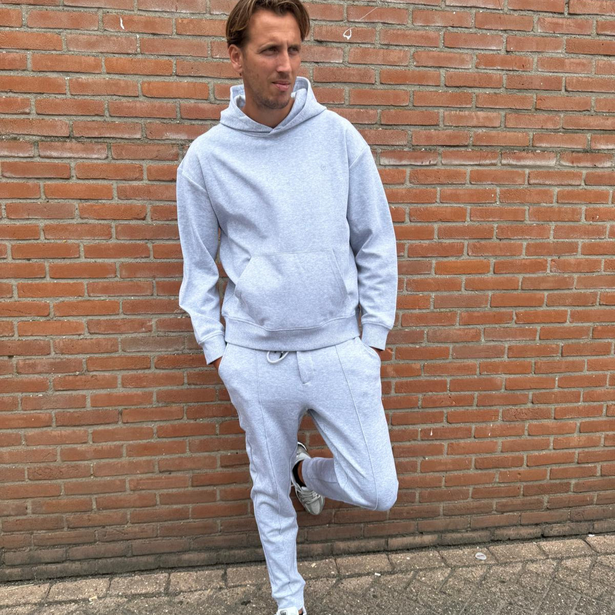 Sweat Pants | Men | – Mi Piace – RM202045 Grey Melange