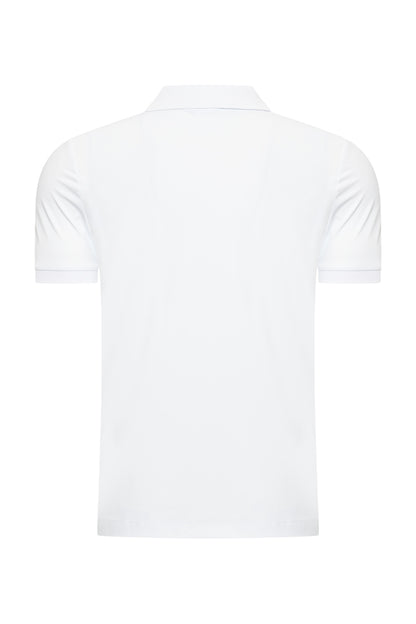 Polo Shirt | Zip– Mi Piace – Men - RM202047 White