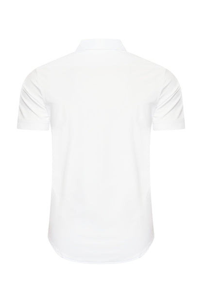 Shirt Korte Mouw  – Mi Piace – Men-  RM202022 White