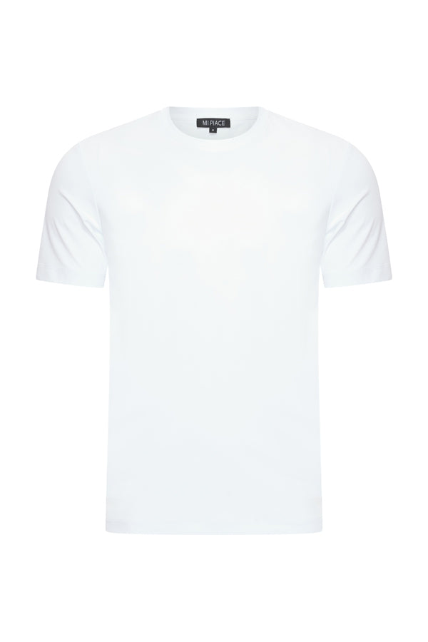 T-shirt – Korte Mouw | Mi Piace – Model RM202009 White