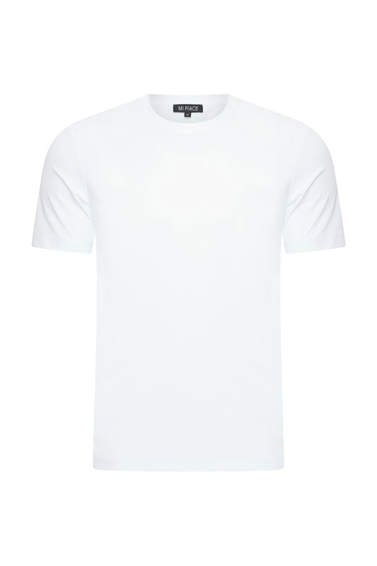 T-shirt – Korte Mouw | Mi Piace – Model RM202009 White