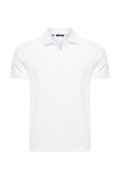 Polo V Neck Shirt – Mi Piace | Men RM202032 White