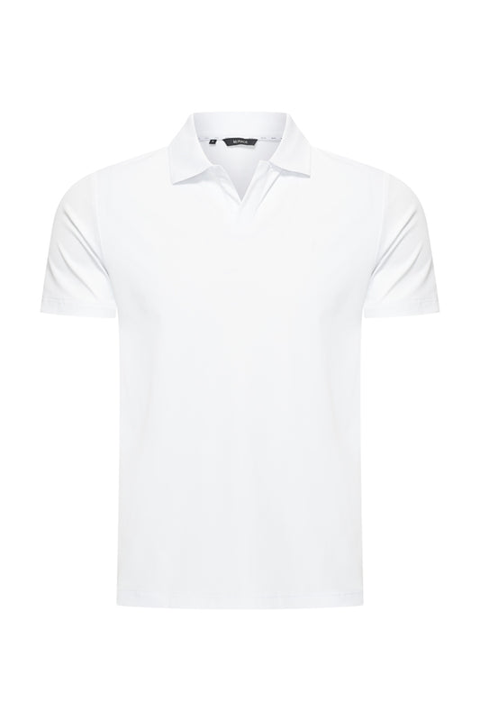 Polo V Neck Shirt – Mi Piace | Men RM202032 White
