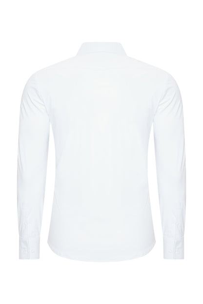 Travel Overhemd – Lange Mouw | Mi Piace – RM202010  White